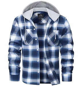 The Beckett Hooded Winter Flannel - Multiple Colors