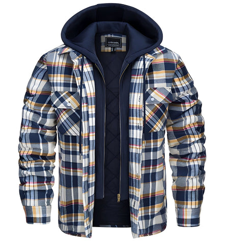 The Griffin Hooded Winter Flannel - Multiple Colors