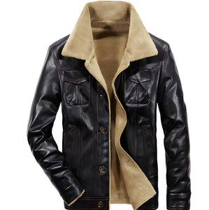 The Fox Winter Faux Leather Jacket - Multiple Colors