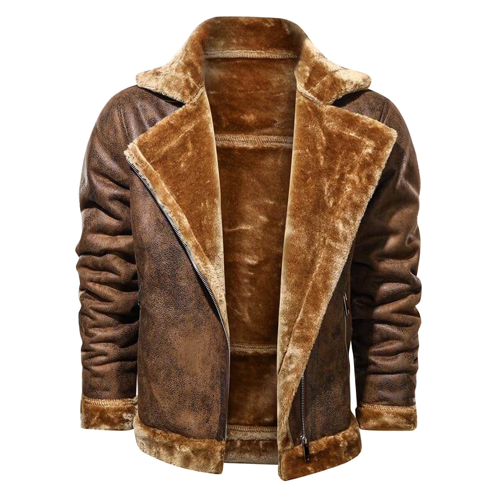 The Direwolf Faux Fur Winter Jacket - Brown Shop5798684 Store S 