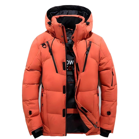 The Pioneer Winter Puffer Jacket - Multiple Colors Well Worn Orange XS 