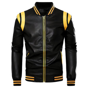 The Scion Faux Leather Biker Jacket - Multiple Colors Well Worn 