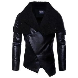 The Shawl Velvet Faux Leather Jacket Shop5798684 Store M 