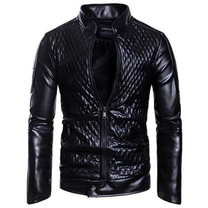 The Rico Faux Leather Moto Jacket - Black