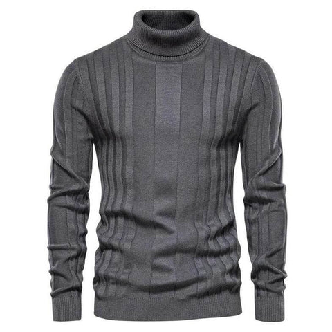 The Xavier Slim Fit Pullover Turtleneck - Multiple Colors